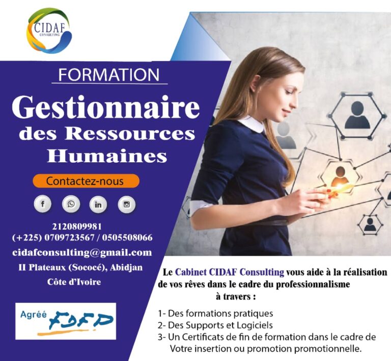 GESTIONNAIRE DES RESSOURCES HUMAINES