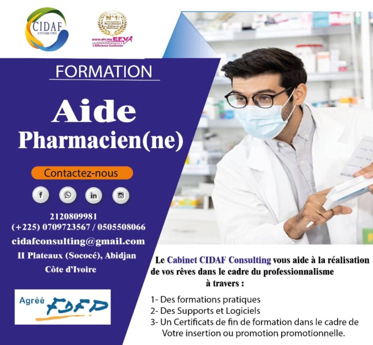 AIDE PHARMACIEN(NE)